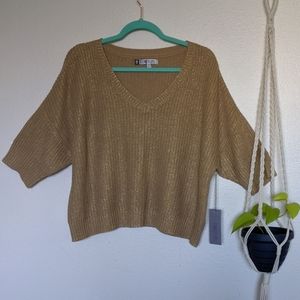 NWT Jennifer Lopez Knit Crop Top